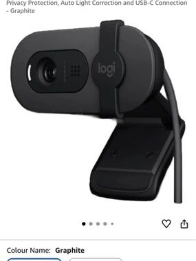Logitech webcams brio 100